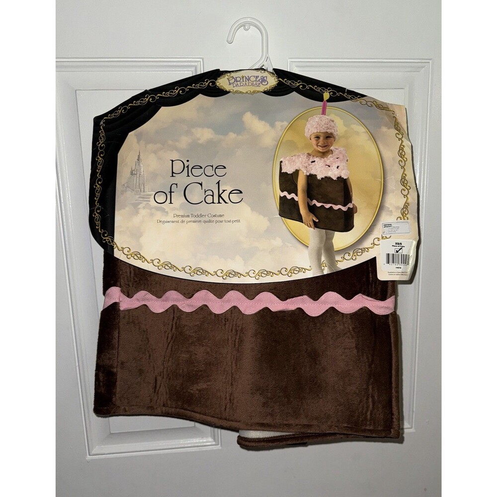 Piece of Cake Toddler Costume CAKE COSTUME Child Size 4-6 Years NEW Very RARE - Picture 3 of 13